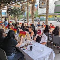 Paint & Sip with Fletcha Azul Tequila