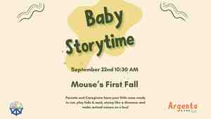 Baby Storytime: Mouse's First Fall
