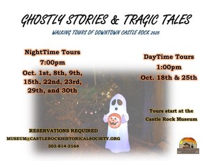 Ghostly & Tragic Tales Walking Tours of Downtown Castle Rock