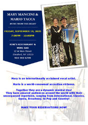Mary Mancini & Mario Tacca Live at Rini's