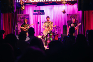 Pop Up Rebellion live at the Owl's Club Courtyard