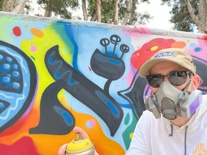 JCFOC Hosts Jewish Street Art Festival