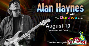 Blues Artist Alan Haynes Returns to Headline The Backstage with Durawa