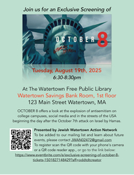 Screening of Film: October 8