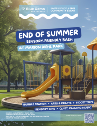 End of Summer Sensory-Friendly Bash with Blue Gems ABA