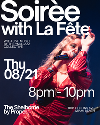 YMU Jazz Collective Live Performance at Soirée with La Fete