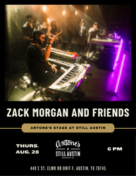 Zack Morgan and Friends on the Antone's Stage at Still Austin