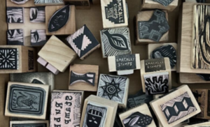 Pinto con Tinto: Amacalli Rubber Stamps