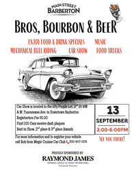 Bros, Bourbon & Beer Car Show