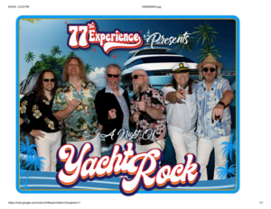 The 77 Experience Presents a Night of Yacht Rock