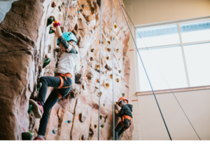 Outlook Enrichment Hosts Youth Rock Wall Climb Event