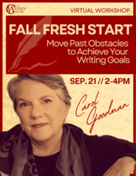 Fall Fresh Start! Creative Writing Virtual Workshop