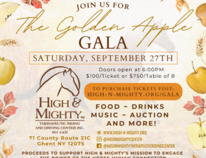 The Golden Apple Gala - A unique autumn-inspired gala  at High & Mighty Farm, September 27, 2025