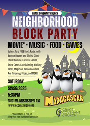 Neighborhood Block Party at Grace Covenant Church