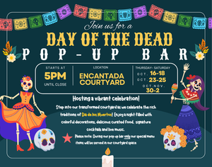 Day of the Dead Pop Up Bar