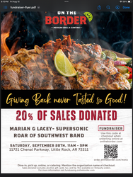 Dr. Marian G. Lacey Academy- Supersonic Roar of Southwest Band fundraiser