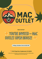 Mac Outlet Open House