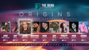 ORIGINS – A Fresh Singer-Songwriter Series – Sept 25 – Jackie Brown