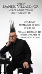 Daniel Villasenor Live at Sunset Parlor