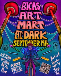 BICAS Art Mart at Dark 2025