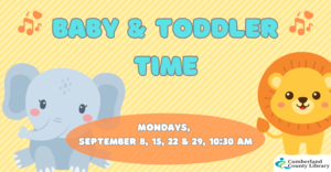 Baby and Toddler Time