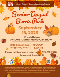 Kings County Commission on Aging Senior Day at the Park