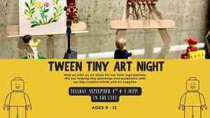 Tween Tuesdays: Tween Tiny Art Night