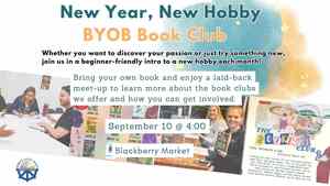 New Year New Hobby: BYOB Book Club