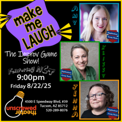 Make Me Laugh: An Improvised Game Show