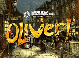 OLIVER the Musical presented by NTPA Community Theatre September 4-7 at Courtyard Theatre Plano