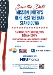 MISSION UNITED'S Hero-Fest Veterans Stand Down