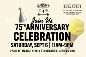 Johnson's Real Ice Cream 75th Anniversary Celebration