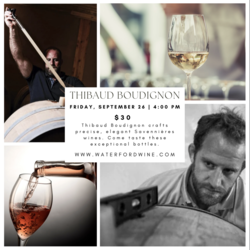 "One of France’s foremost vignerons and winemakers today": Thibaud Boudignon