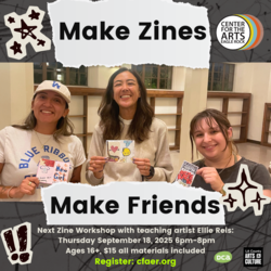 Zine Workshop with Ellie Reis
