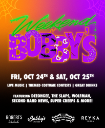 Weekend At Bobby’s: Second Hand News: A Tribute To Fleetwood Mac + Super Creeps: A Tribute To David