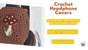 Crochet Headphone Covers