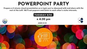 Powerpoint Party: Present Your Passion