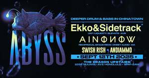 Abyss DNB - Ekko & Sidetrack (AUS) | Ainonow (MA)