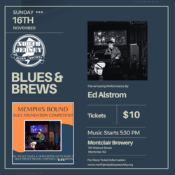 NJBS Blues & Brews:  Ed Alstrom