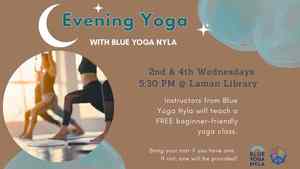Evening Yoga With Blue Yoga Nyla