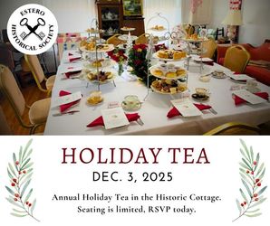 Holiday Tea at the Cottage