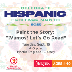 Paint the Story: "¡Vamos! Let's Go Read"
