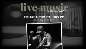 Live Music: Zachary Freedom @ Middlebrook Mercantile