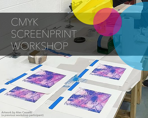 CMYK Screenprint Workshop at Mirabo Press