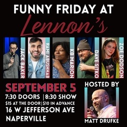 Funny Friday at Lennon's: A stand-up comedy showcase