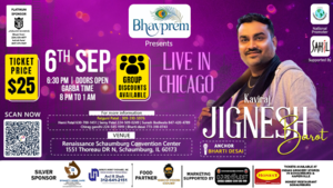 Chicago Garba Night 2025 With Jignesh Barot