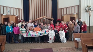 Mass with Special Education students