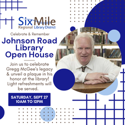 Johnson Road Library Open House: Celebrate & Remember