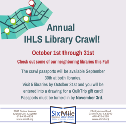 Annual IHLS Library Crawl!