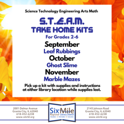 S.T.E.A.M. Take Home Kits